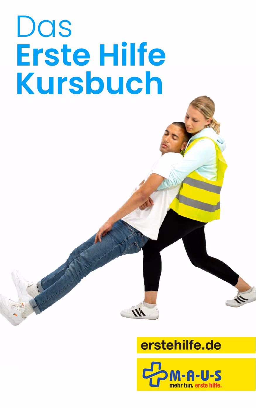 Titelseite des Erste Hilfe Kursbuchs